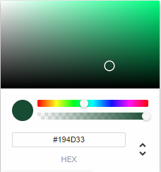 Chrome |「vue-color」を使ってColorPickerを実装する