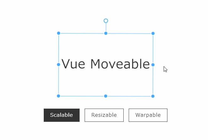「Vue Moveable」を使って要素を回したり、伸ばしたりする 2