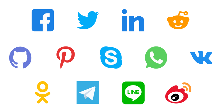 主要なソーシャルネットワークをリンク共有する「vue-social-sharing」